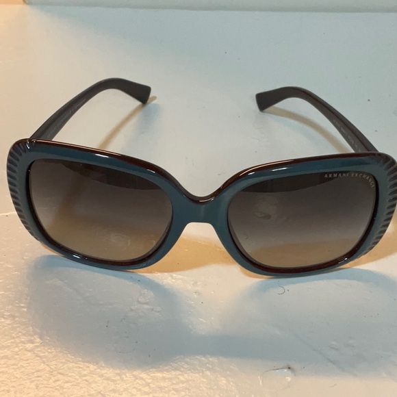 Armani Exchange Blue Sunglasses - Picture 2 of 5